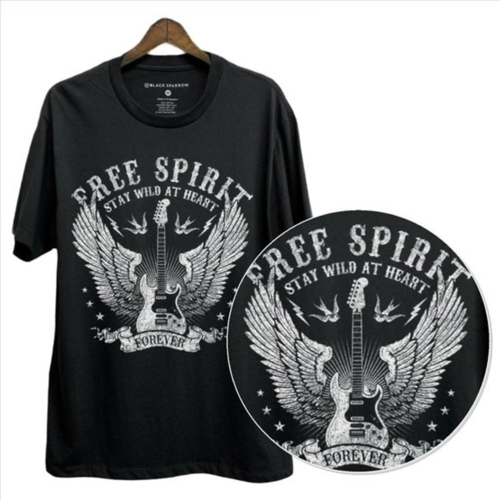 Free Spirit Short Sleeve Graphic Tee